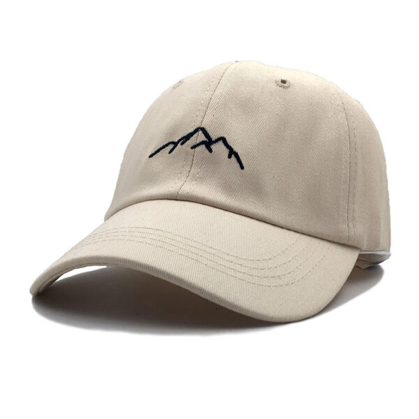 Mountain embroidery baseball cap