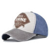 Retro Cap Contrast Color Baseball Cap - Image 6