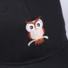 Cotton Embroidered Baseball Cap Owl LOGO Cap - Image 2