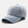 Hole Denim Korean Men And Women General Baseball Caps - Image 4