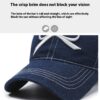 Bowknot Peaked Cap Female Cowboy Sun Protection Baseball Cap - Image 8