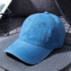 Washed Baseball Caps For Men And Women Outdoor Distressed Sun Hats Simple Caps - Image 8