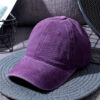 Washed Baseball Caps For Men And Women Outdoor Distressed Sun Hats Simple Caps - Image 4