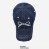 Bowknot Peaked Cap Female Cowboy Sun Protection Baseball Cap - Image 4
